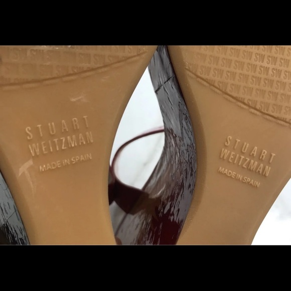Stuart Weitzman wedge sling sandals - Picture 10 of 10